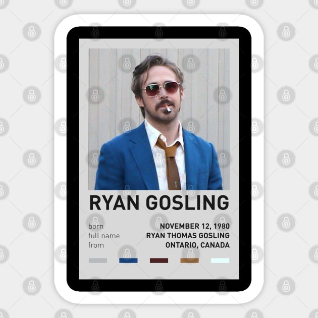 Ryan Gosling Sticker by sinluz